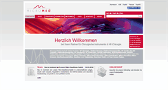 Desktop Screenshot of micromed.com