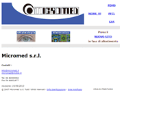 Tablet Screenshot of micromed.it