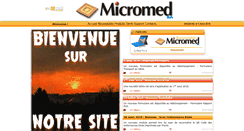 Desktop Screenshot of micromed.lu